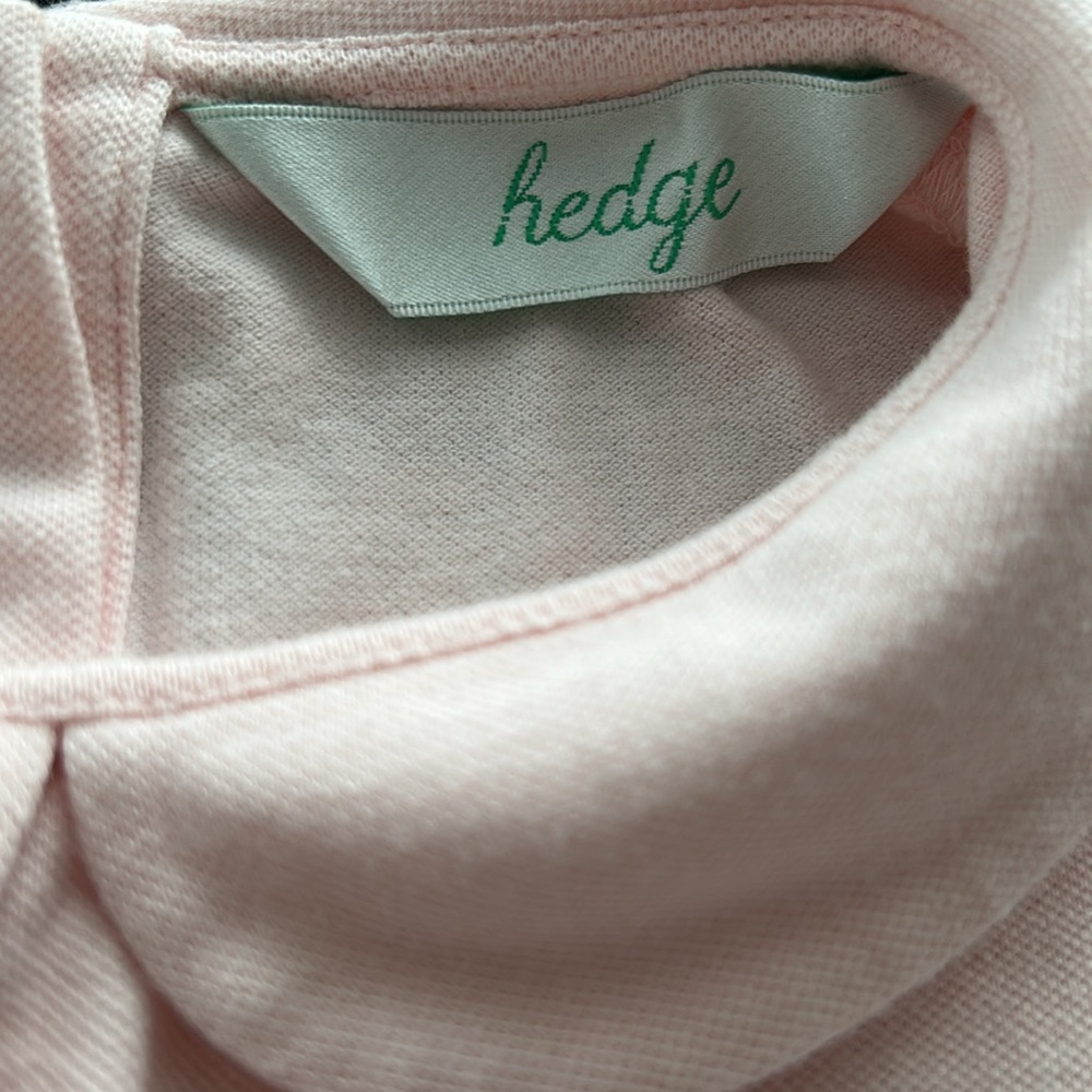 Hedge Pink Cassandra Polo Size Medium - Picture 10 of 10